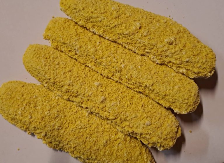 Alaszkai tőkehal kukoricás panírban